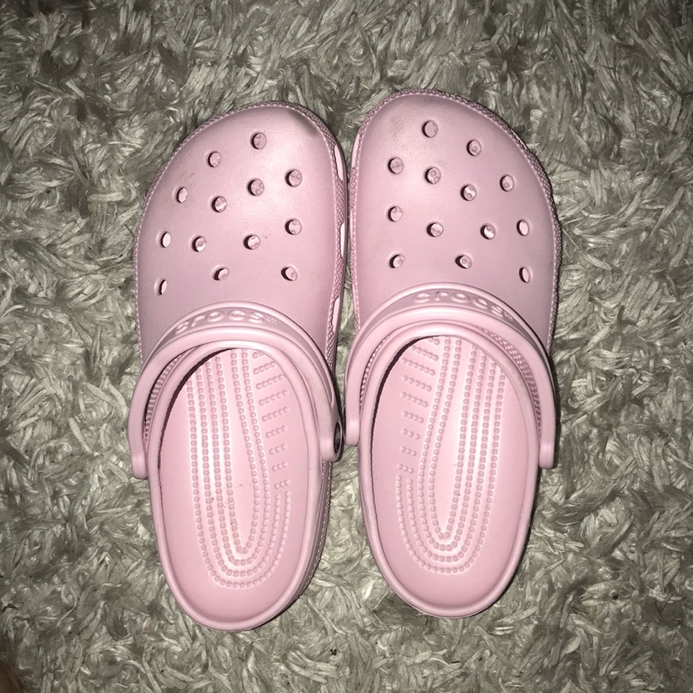 ballerina pink crocs w9 m7